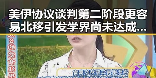 美伊协议谈判第二阶段更容易北移引发学界尚未达成统一结论的讨论